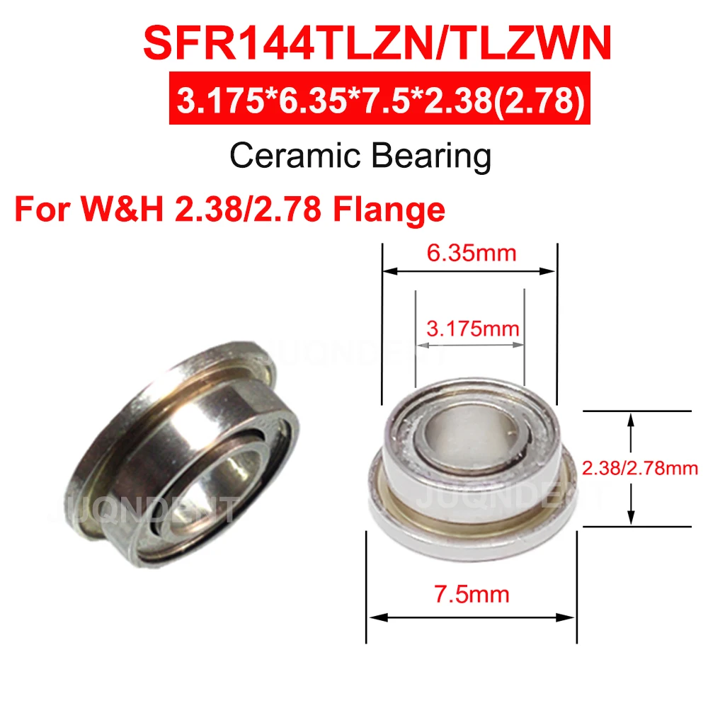 Dental Bearing High Speed Dentistry Ceramic Bearings For WH Turbine Cartridge Rotor SFR144TLZN SFR144TLZWN