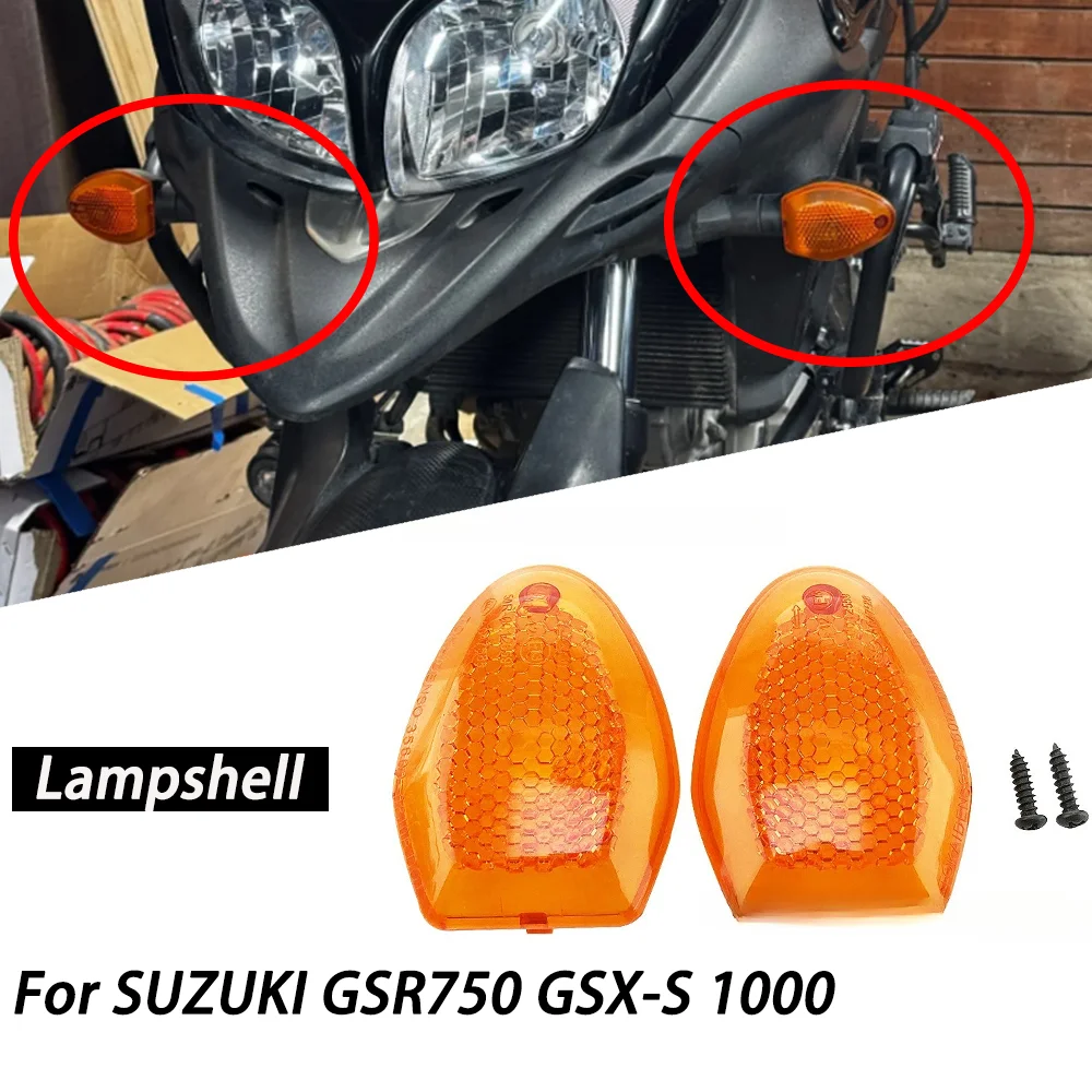 

Turn Signal Light Lens Indicator Housing Cover For SUZUKI DR200S GSR750 GSX-S 750 950 1000 1000F GSF650 GSF1250S Bandit 650 1250