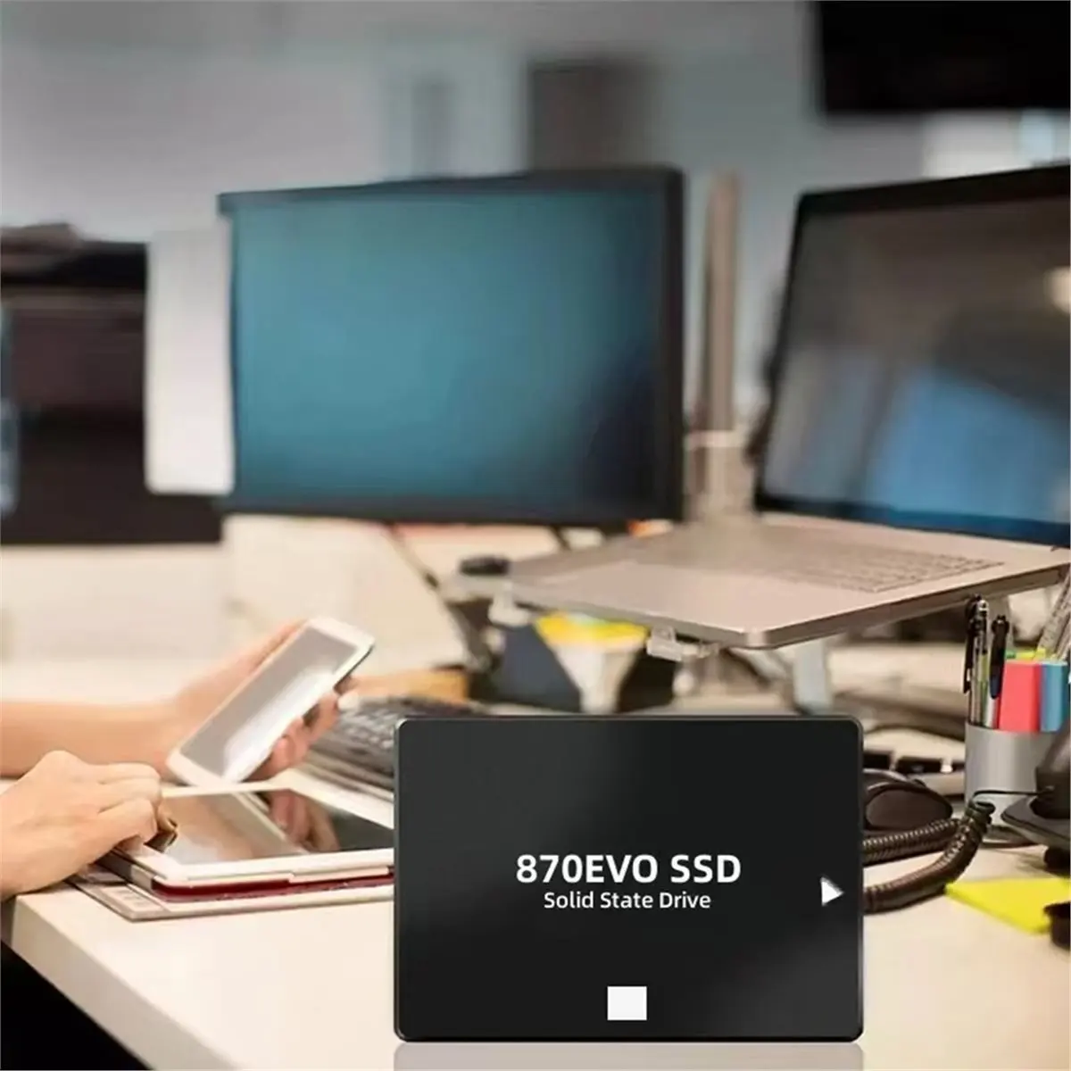 مستقر- 2025 ترقية جديدة قابلة للتطوير 4 تيرابايت قرص الحالة الصلبة SSD 870 EVO مع محرك الأقراص الصلبة الداخلي 4 تيرابايت لأجهزة الكمبيوتر المحمول وسطح المكتب #6