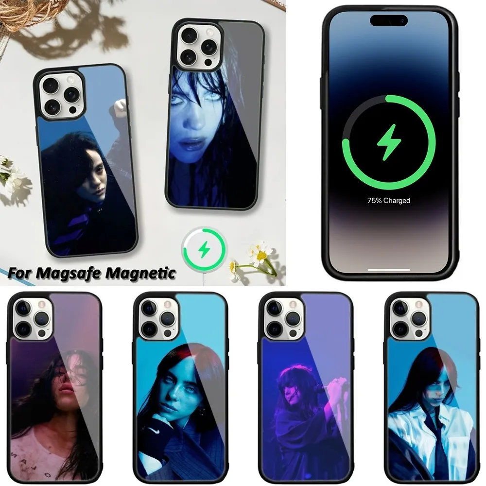 B-BillieS   Phone Case For iPhone 15,14,13,12,11 Pro Max Plus Wireless Charging