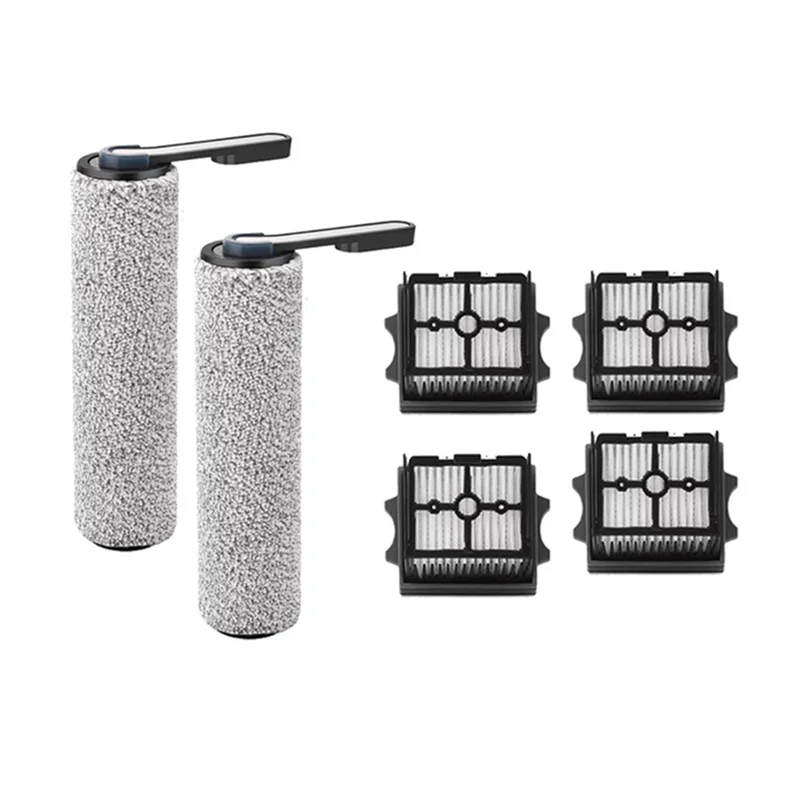 فرشاة دوارة لأجهزة الطبخ لملحقات Tineco S5 Combo Floor One S5 Combo قطع غيار استبدال مرشحات الأسطوانة للفرشاة