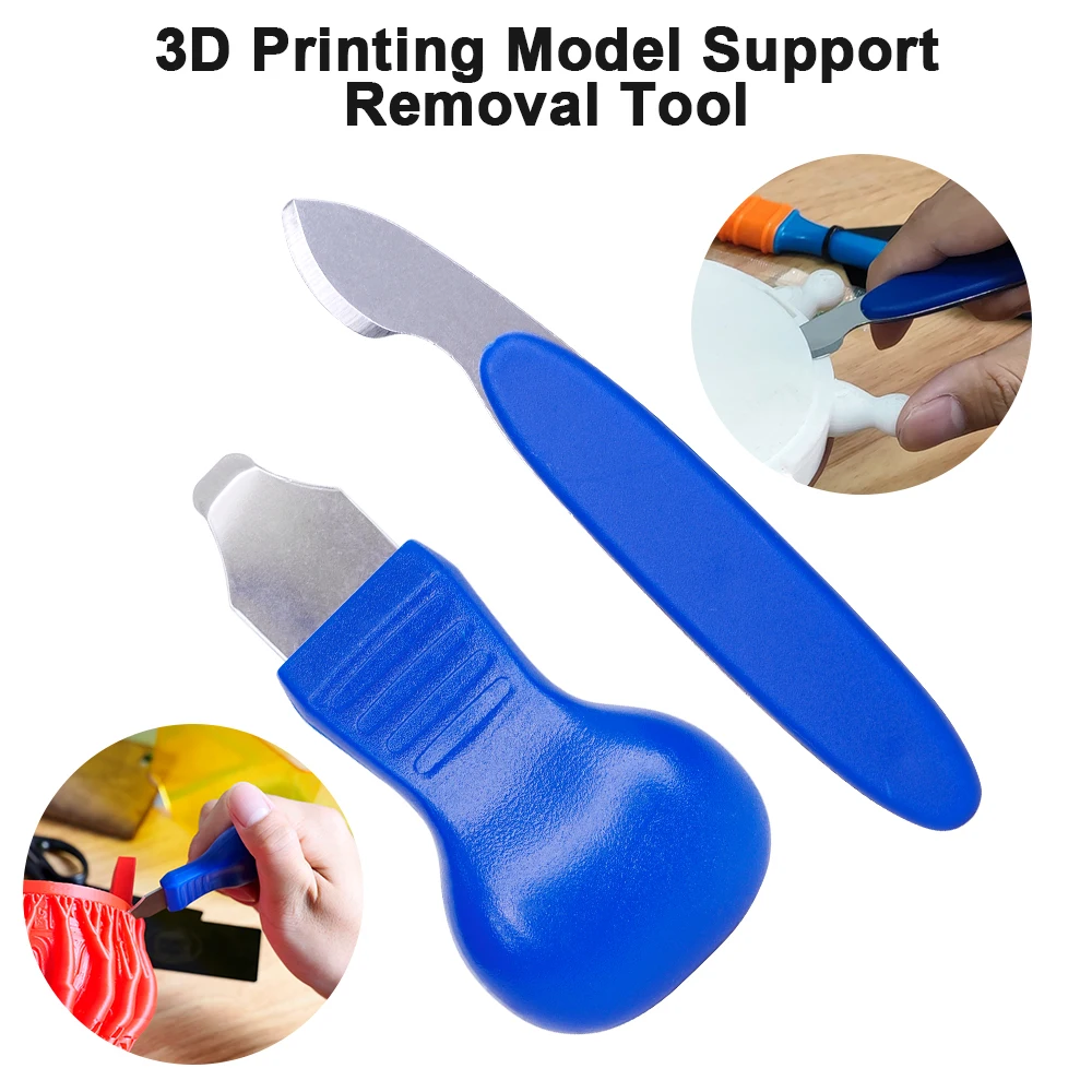 3D Printer Tool Kit for Removing Support PLA ABS UV Light Curing Model Material Support Removal Cutter 3D Printer Parts 3D Knife