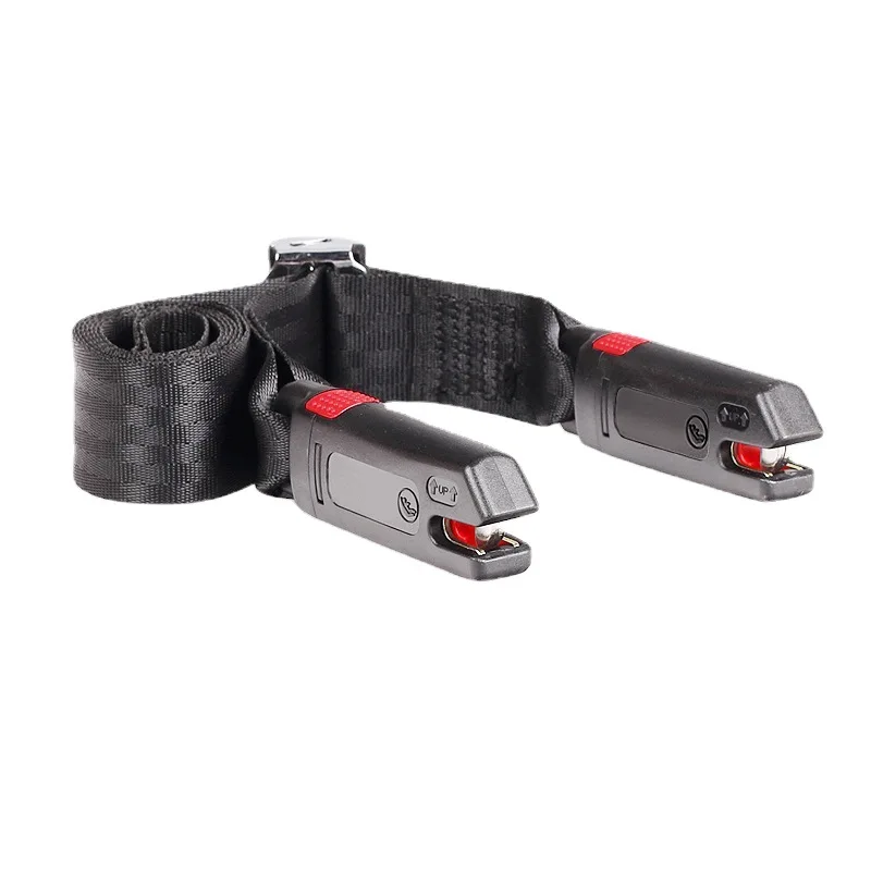 Ceinture de connexion ISOFIX universelle pour siège auto enfant, connexion rigide, installation flexible, double fixation