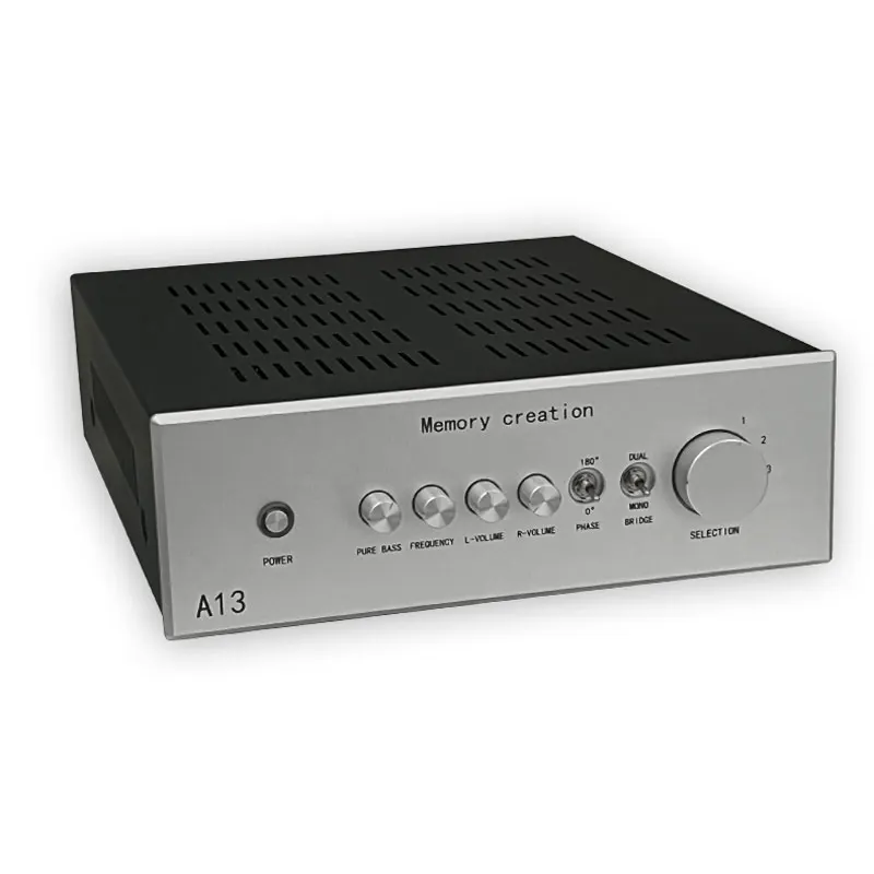 เครื่องขยายเสียงซับวูฟเฟอร์คู่กำลังสูง A13 สำหรับบาร์ คาราโอเกะ โรงภาพยนตร์ และใช้ในบ้าน