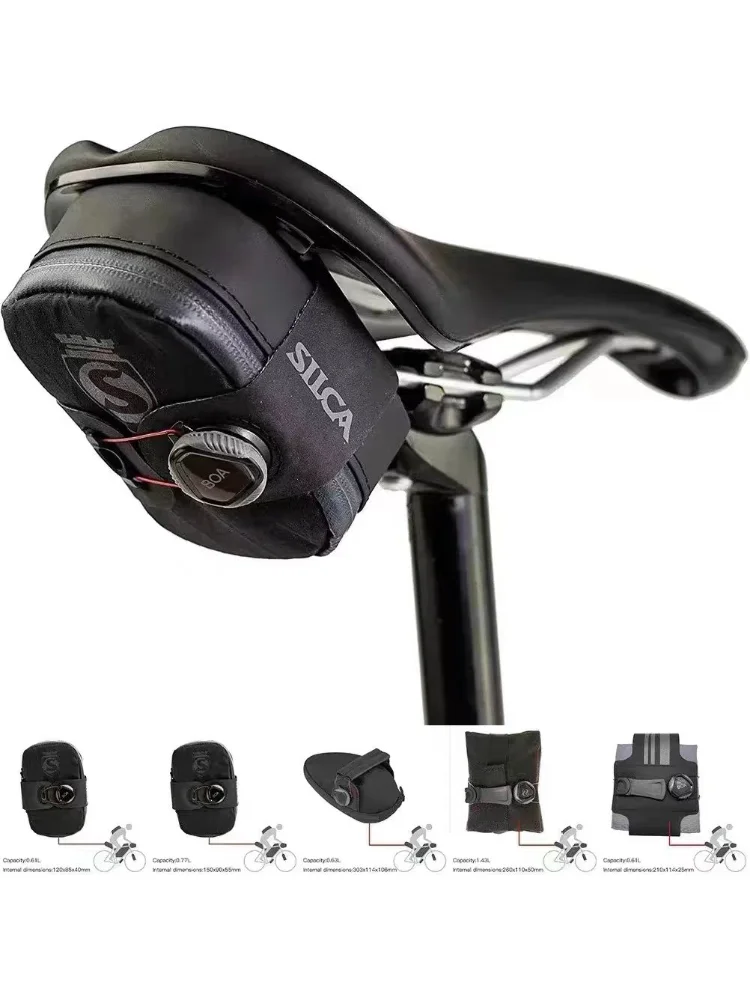 AliExpress NONE Bicycle Saddle Bag MTB Road Bike Rear Bag Silca YKK Zipper Bicycle Storage Bag Waterproof Bike Saddle Bag