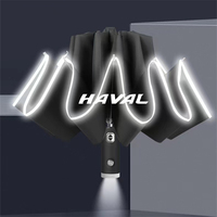 Automatic Umbrella with Reflective Stripe Reverse Led Light For Haval Jolion H6 2021 H9 F7X F7 H2S H7 H1 M6 H3 H4 H5 H8 F5 H2