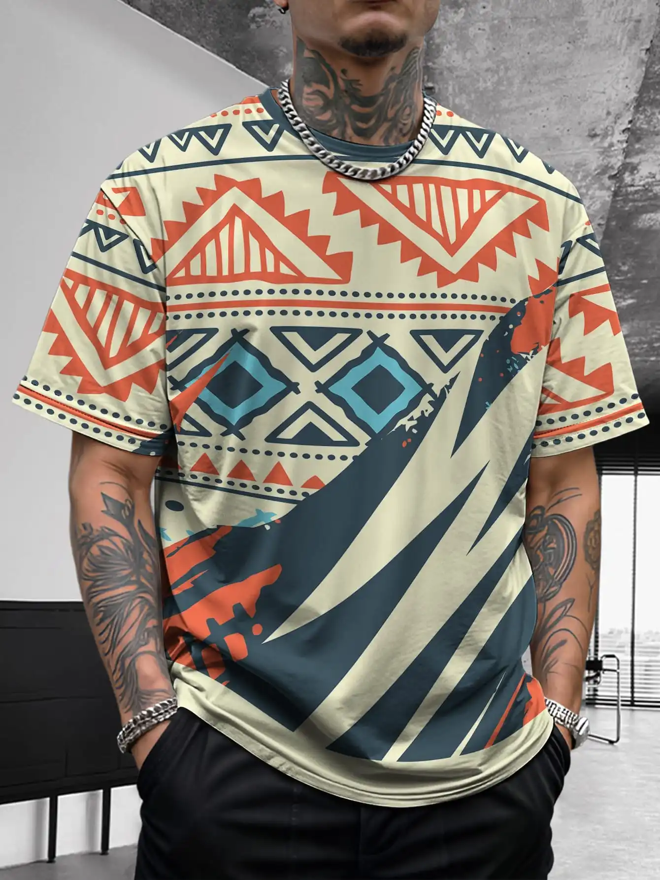 

Новая летняя мужская многоцветная простая и модная повседневная универсальная дышащая рубашка с короткими рукавами