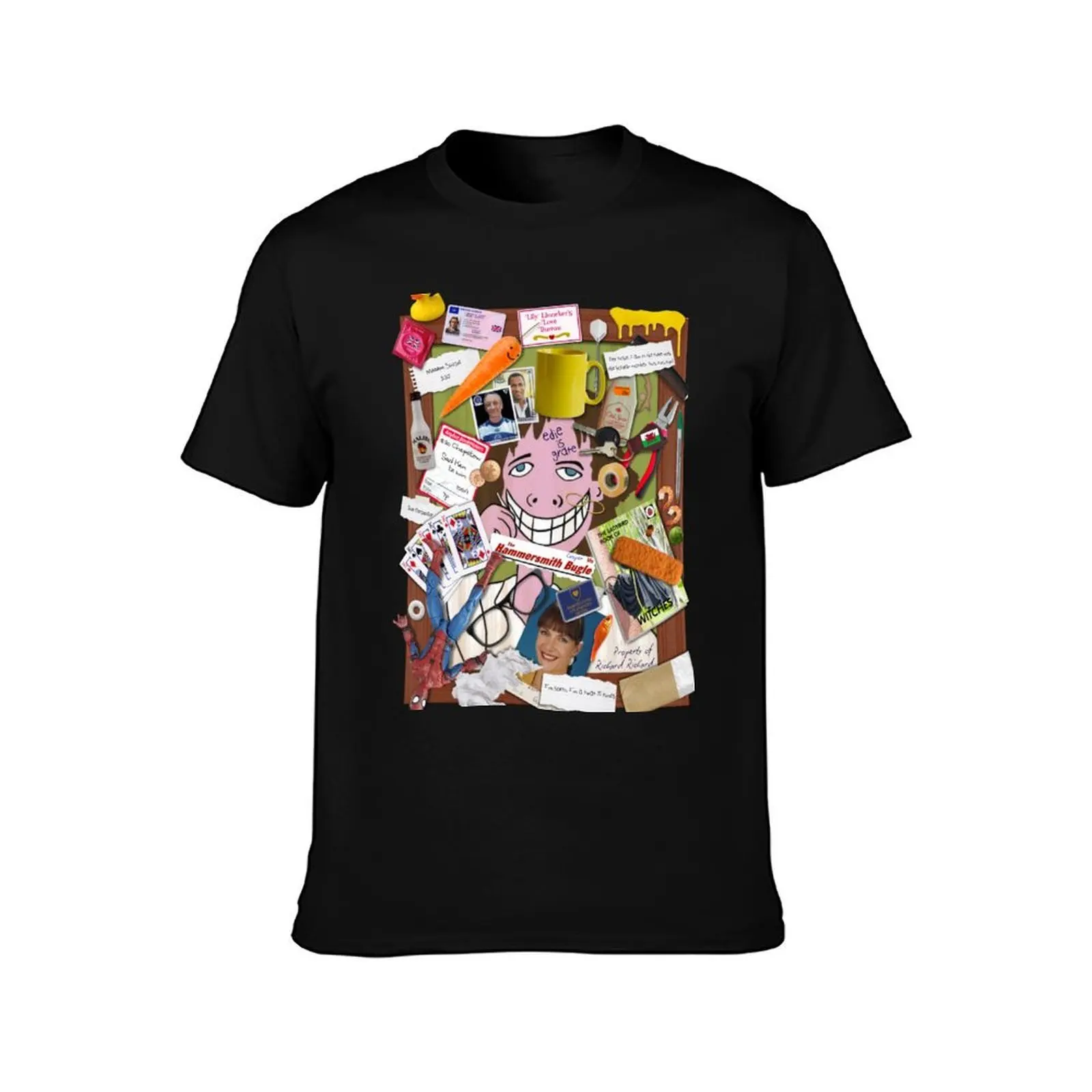 لقم ريتشي وإدي.... أوه إر! تي شيرت تي شيرت للرجال حزمة تي شيرت أبيض رجل عادي تي شيرت #2