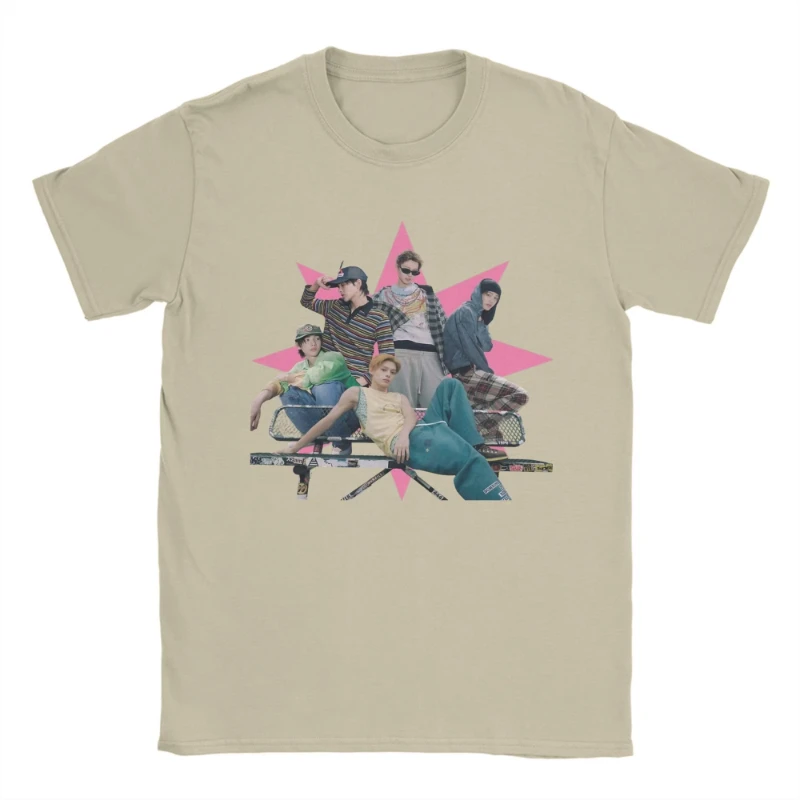 Novidade Cortis Band Camisetas Homens Mulheres Kpop Hip Pop O Pescoço Camisetas de Algodão Manga Curta Camiseta Gráfica Roupas Oversize