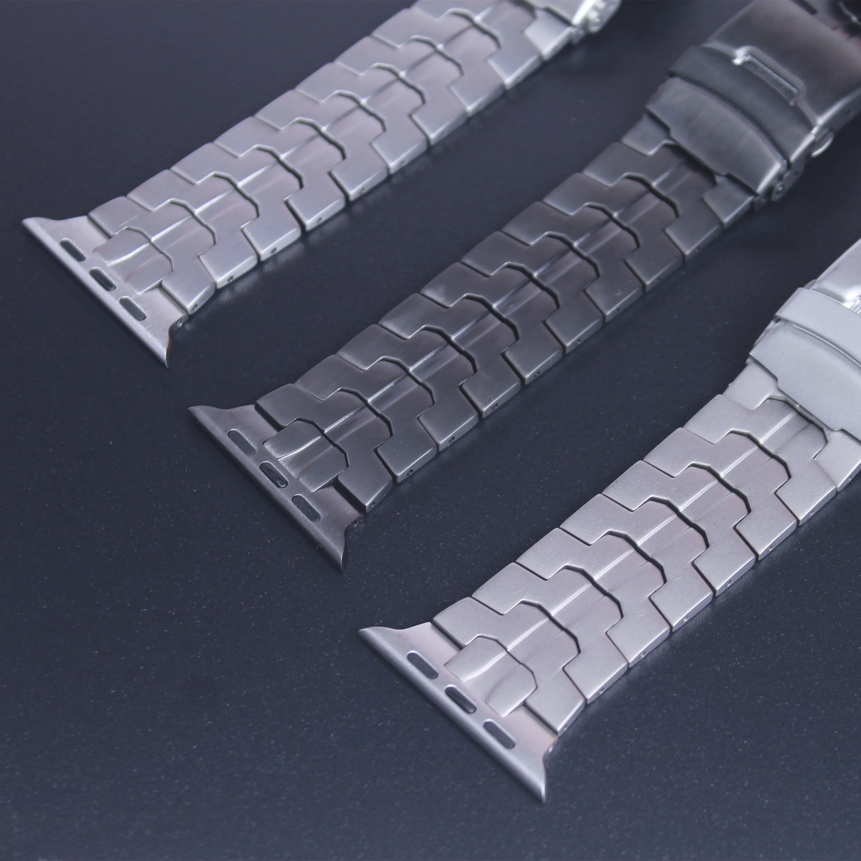 Luxury Titanium Band For Apple Watch Ultra 2 49mm 45mm 41mm 44 40MM Men Business Strap For iWatch Series 9 8 7 6 SE 5 4 Bracelet