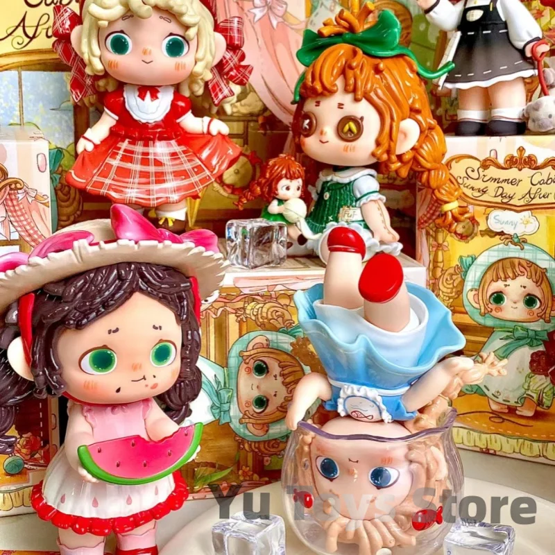 Genuine Heyone Furfur Summer Cottage Rainy And Sunny Series Blind Box Mysterious Surprise Figure Guess Bag Model Doll Toy Gifts