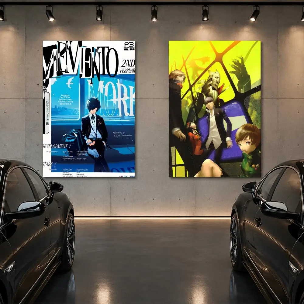 P-Personas 3 4 5 Royal anima Poster Room Decor Home Wall Art Printing Waterproof Garage BedRoom Posters Gift