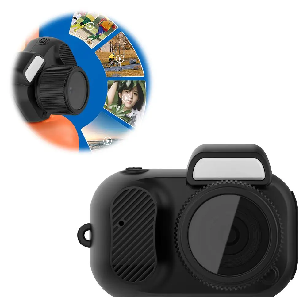 Mini appareil photo numérique, nouvel appareil photo porte-clés, appareil photo portable, micro jouet W7k8