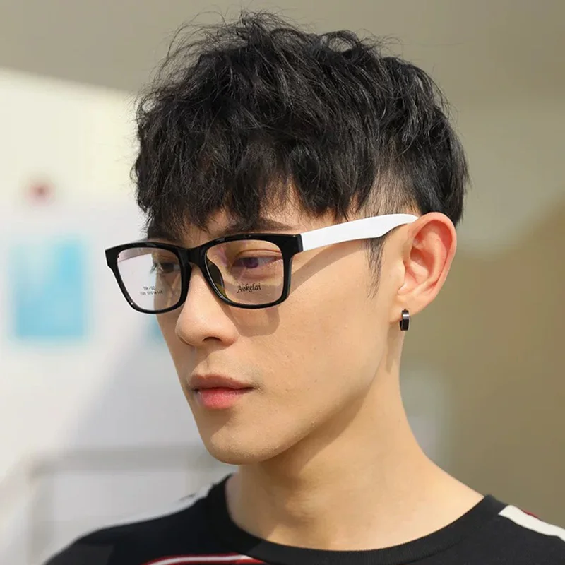 

Black White Men Reading Glasses Anti Blue Light Women Presbyopia Eyeglasses Frame Male TR90 Yellow Blue Red Hand Spectacles