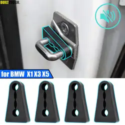 Car Door Lock Sound Deadener Damper Buffer For BMW X1 X3 X5 X6 E84 E83 F25 E70 E71 Rattling Screaks Quiet Noise Deaf Insulation