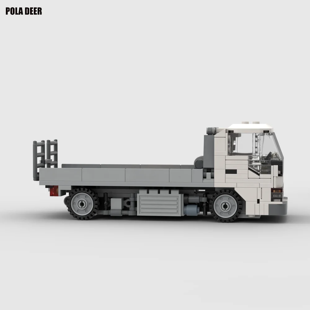 Poladeer 289 Pcs Truck Truck Slide Tiltable Small Particle Assembly Model Toy Puzzle Creative Child Birthday Gift Ornaments