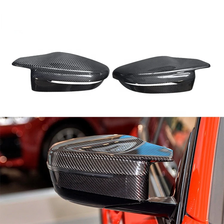 Car Exterior Accessories Add On Carbon Fiber Mirror Cover For BMW NEW M4 G82 2021+