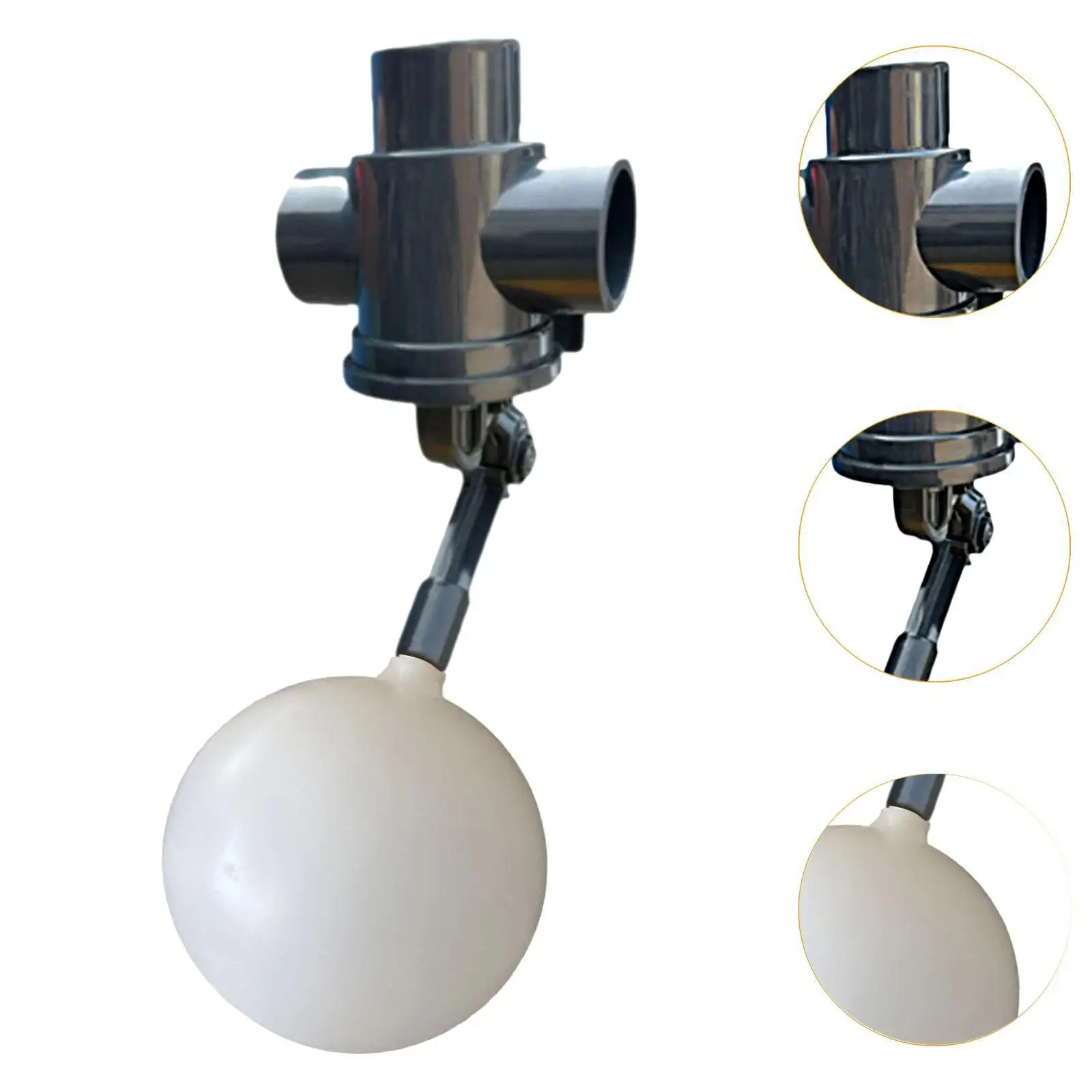 Float Valve Adjustable Easy to Install Replace Compact for Fish Tank Fitting