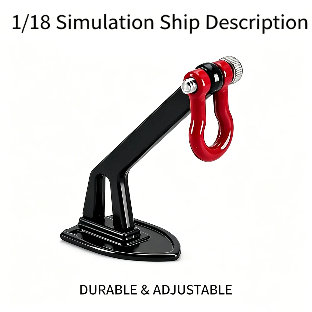 RC Simulation Heavy Metal Winch Anchor for 1/18 1/24 RC Crawler SCX24 AX24 FCX24 FCX24M Off Road Car Decor Accessories