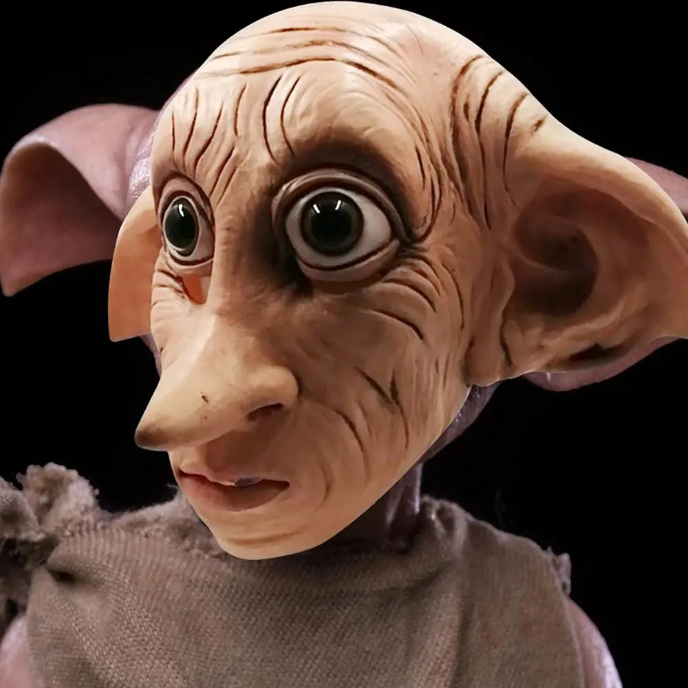 Dobby Elfin Mask Cosplay Movie Elf Latex Fashion Helmet Full Face Headwear Halloween Masquerade Party Costume Prop