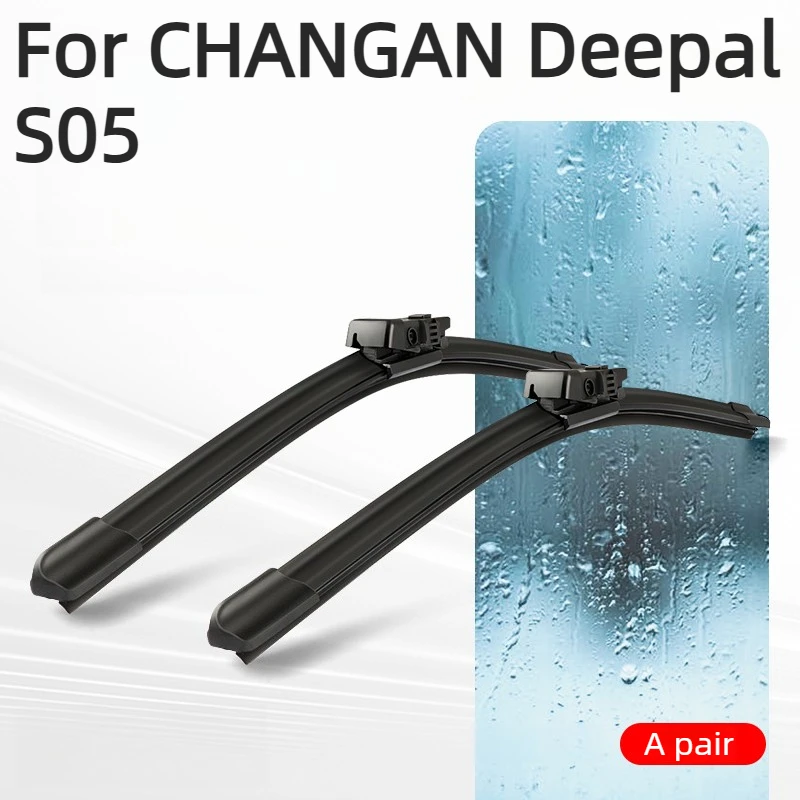 

Щетки стеклоочистителя для CHANGAN Deepal S05, аксессуары 2026, синтетический каучук, бесшумное и гладкое очищение, УФ-стойкие, антиокислительные