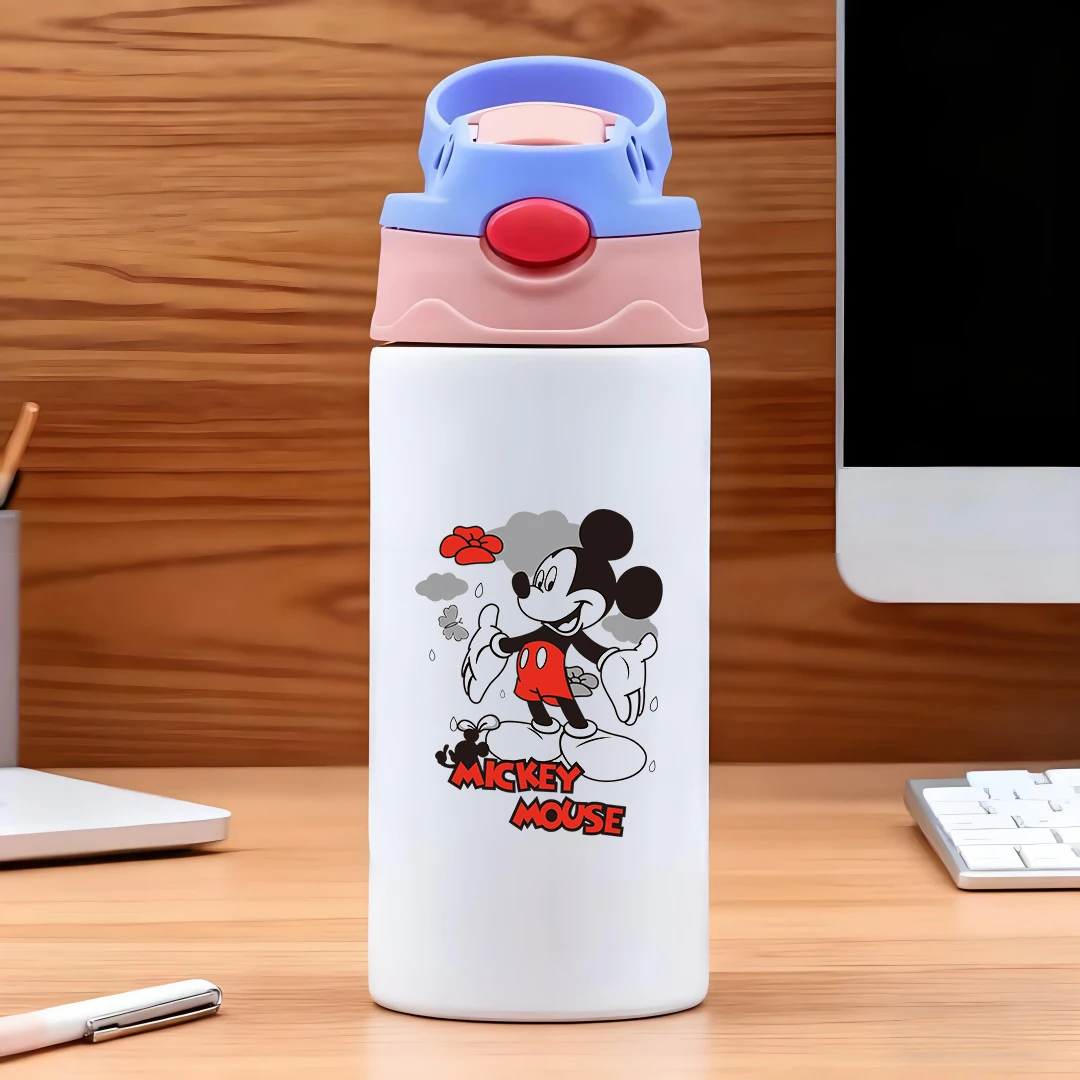 

Disney Mickey Mouse cartoon illustration red shorts white gloves raindrops gray clouds red flowers 3D MICKEY MOUSE f