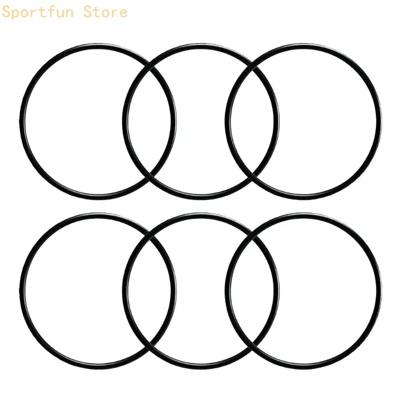 Pack of Swimming Pool Bulkhead O Rings Replacement Set 60mm Diameter Elastic Rubber Seal O Rings For Easy Installation X7JD