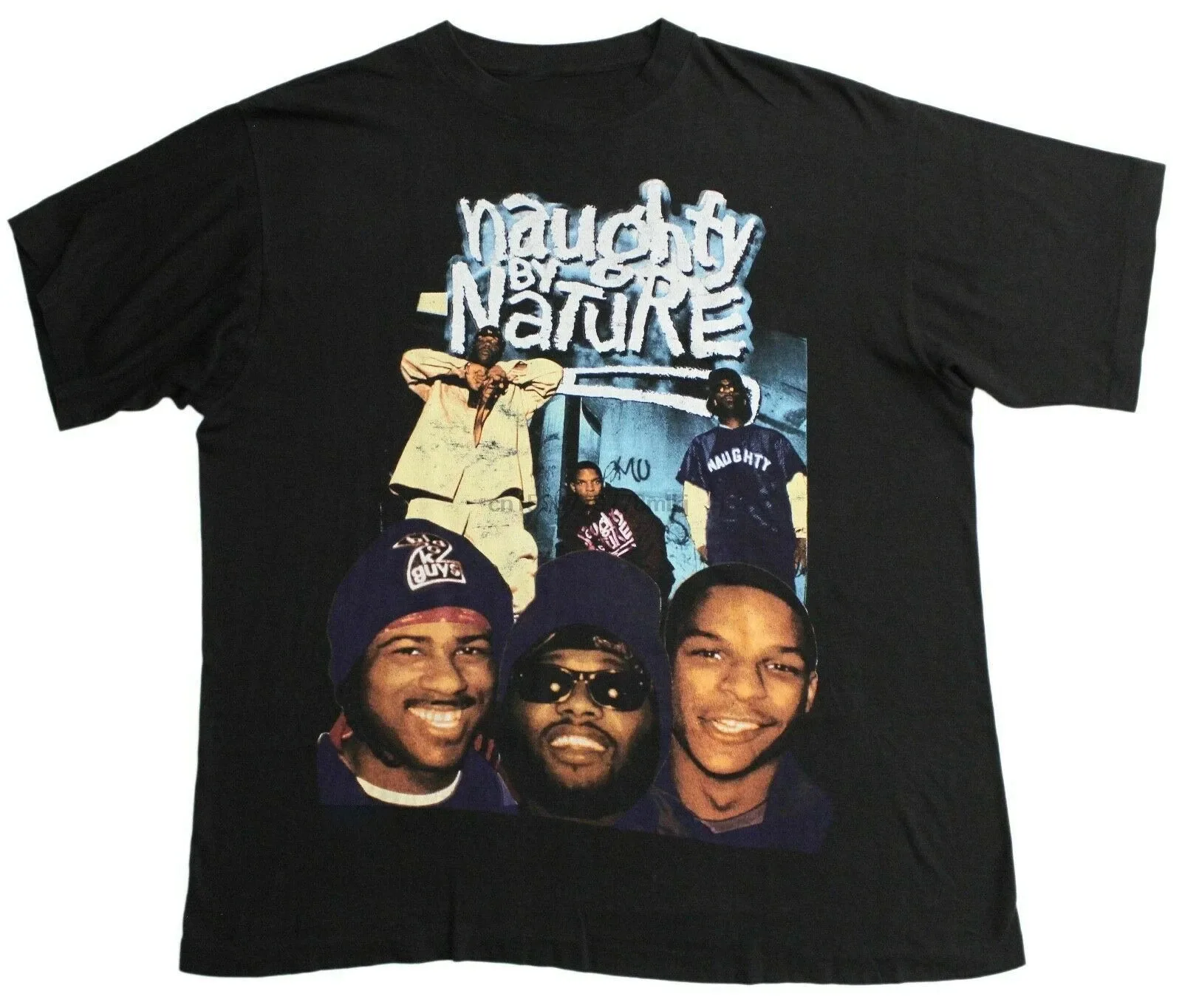 Naughty By Nature Hip Hop Men T-shirt Black Unisex All Sizes JJ3680