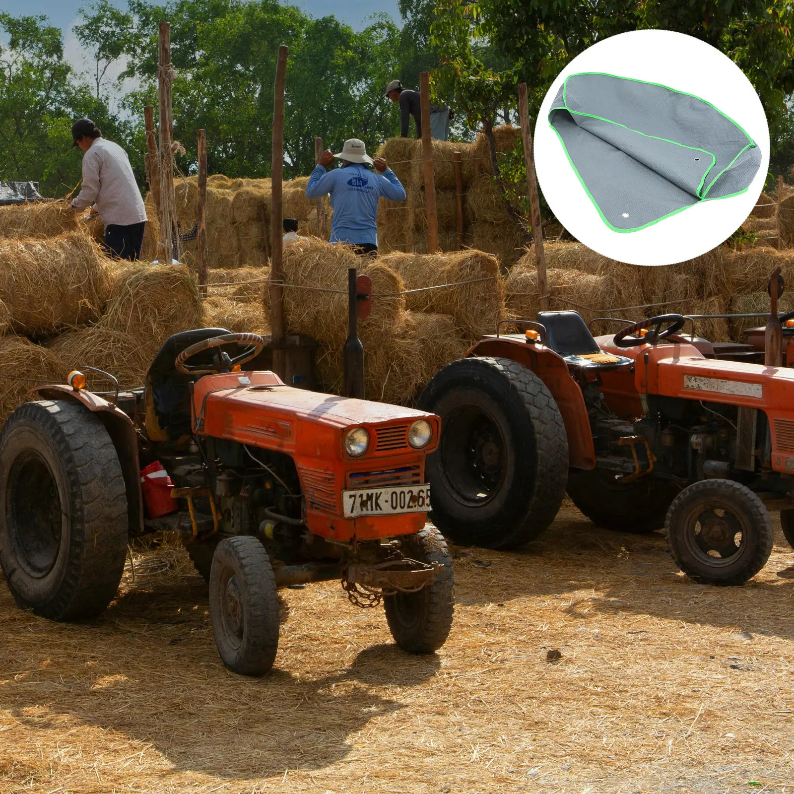 

Waterproof Hitch Cover for Trailer Tongue Non-Woven Material Long-Lasting Tow Accessory Resistant Compact Storage Tow