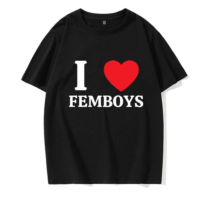 Women Men Funny EU Size Y2k Tshirt Fashion Femboy Hooters T Shirt Femboys Harajuku T-shirt 20000s Vintage Hip Hop Tees Tops 90s