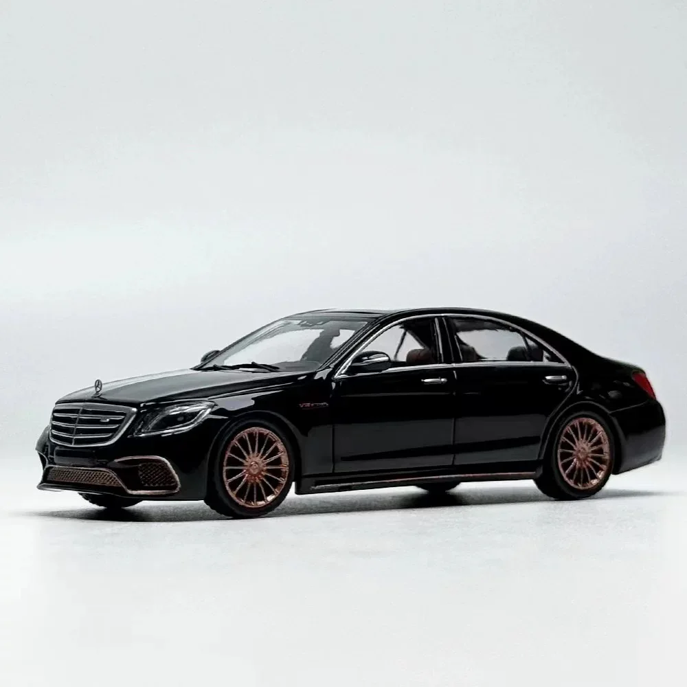 KingModel 1:64 S65L W222 final version simulation alloy car model