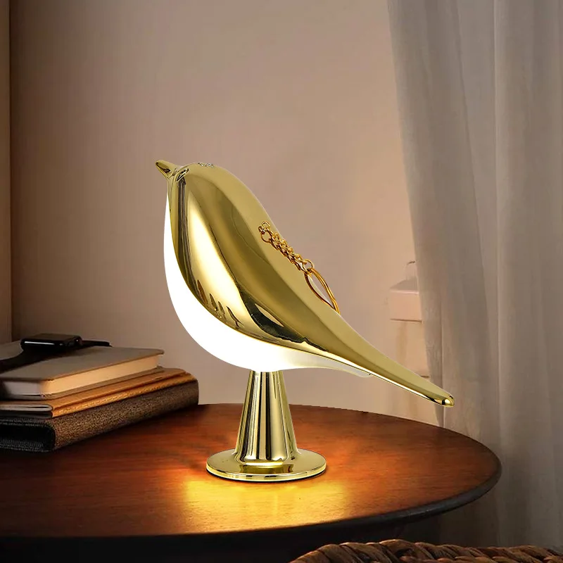 

Bedroom Bedside Lamp Night Lights Charging Desk Lamp Infinite Dimming Atmosphere Light