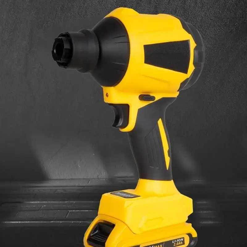 Y1UD Versatility Handheld Cordless Dust Blower With Stepless Speed Motor And Builts In LED Light For Enhances Visibility