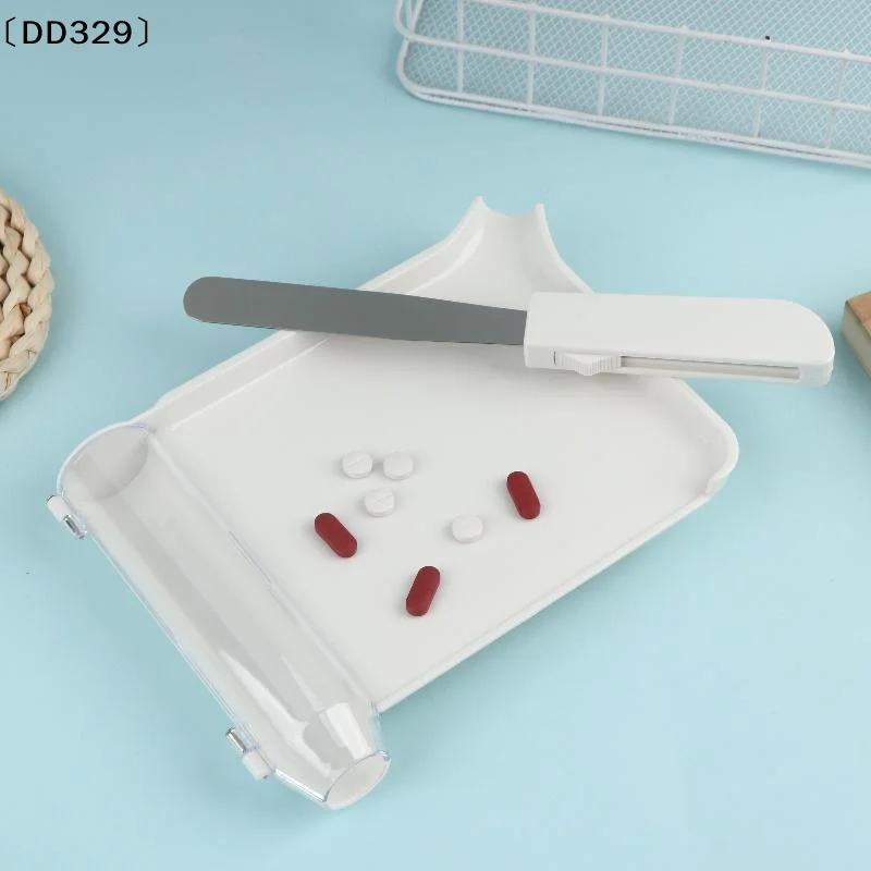 Pill Counting Tray With Spatula Dispenser Tool For Pharmacists & Doctors〔DD329〕