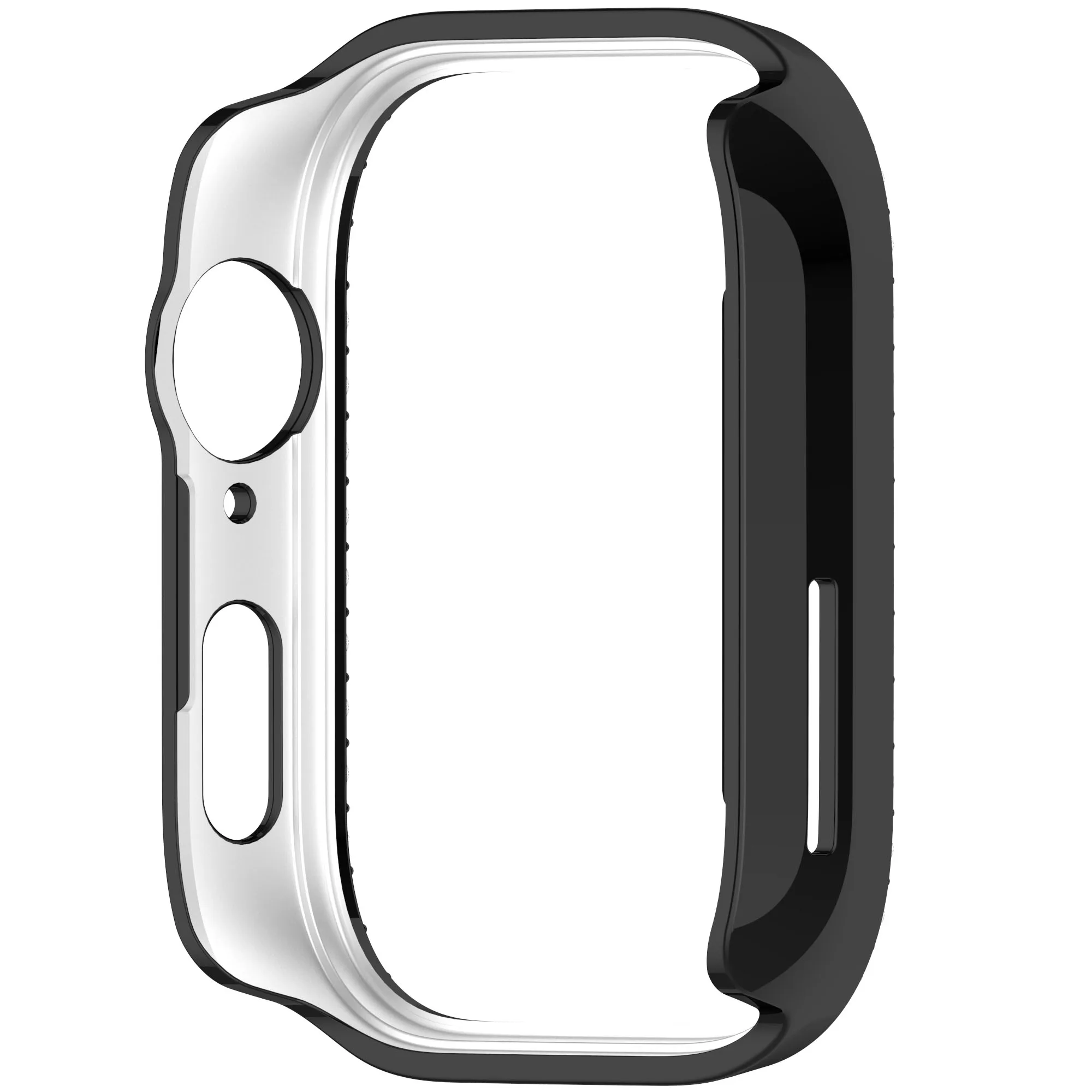 لساعة Huawei Watch Fit 3، غطاء مجوف، غطاء حماية صلب من البولي كربونات مع زخرفة ماسية بلاستيكية لساعة Huawei Watch Fit 3