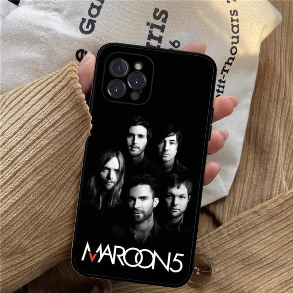 Hot M-Maroon five music Phone Case For iPhone 15 14 11 12 13 Mini Pro XS Max Cover 6 7 8 Plus X XR SE 2020 Funda Shell