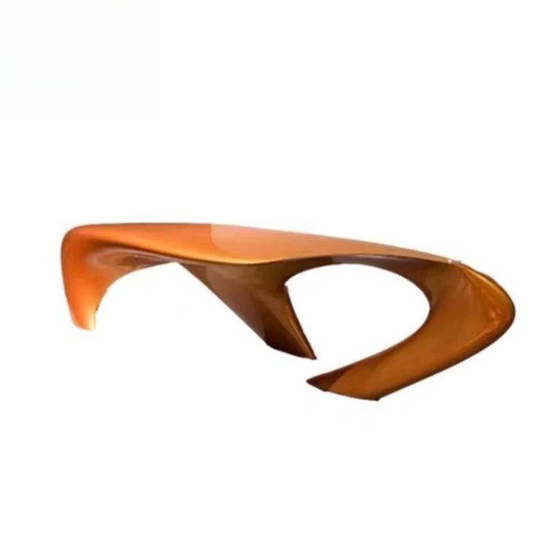 Triangle hollow designer coffee table Sales department Hotel Internet celebrity coffee table