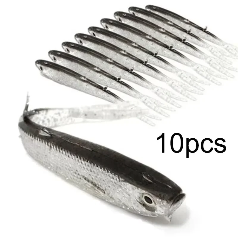 Get 10pcs Soft Fishing Lures Silicone Bait for Just .75 – Great Deal!