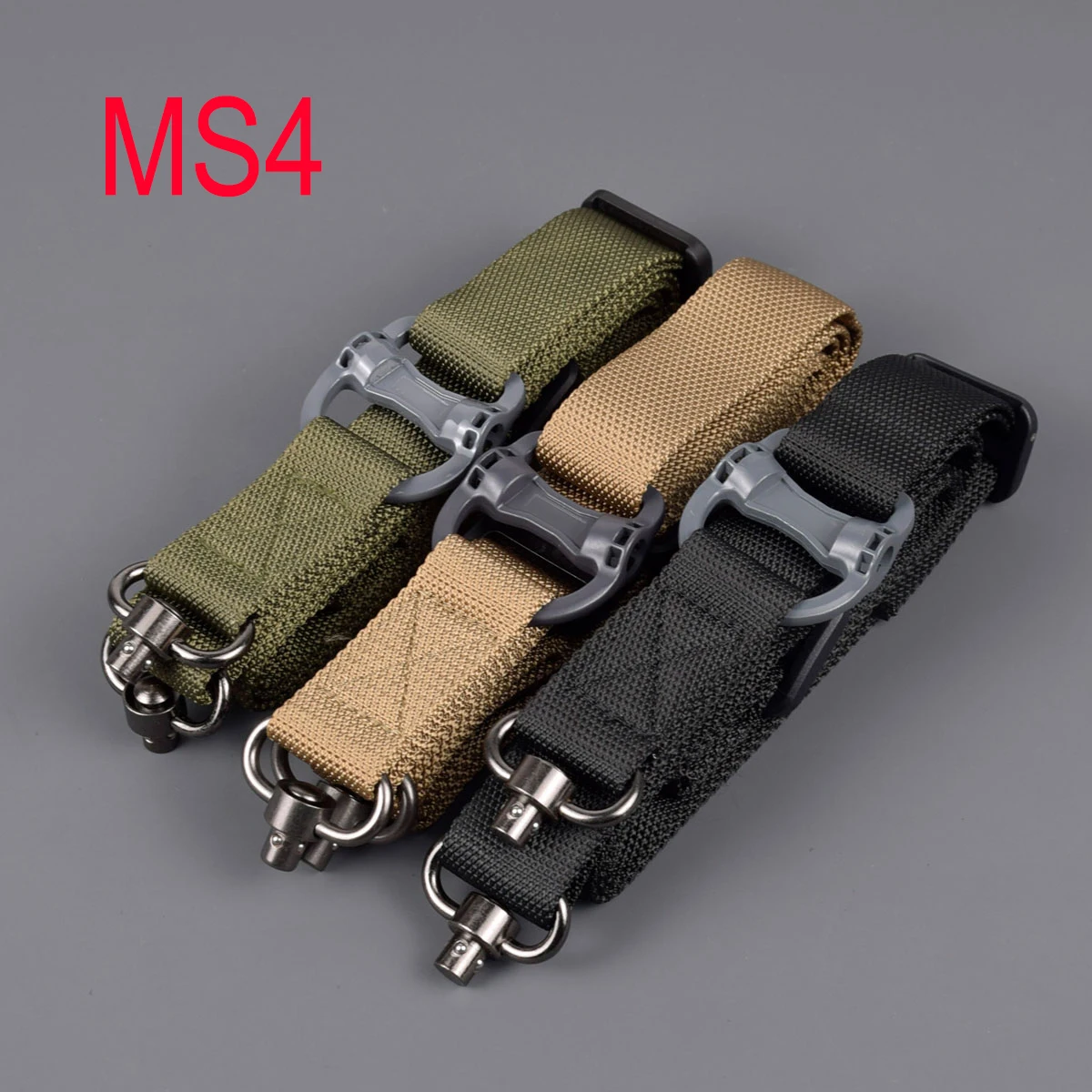 

MS2 MS3 MS4 Sling Shoulder Strap Outdoor Bungee Strapping Buckle Belt