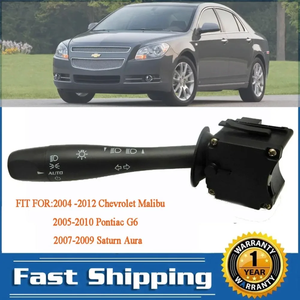 Palanca de Control de Luces y Señales de Giro, Repuesto para Chevy Malibu, Pontiac G6, Saturn Aura 2004-2012, 20940369