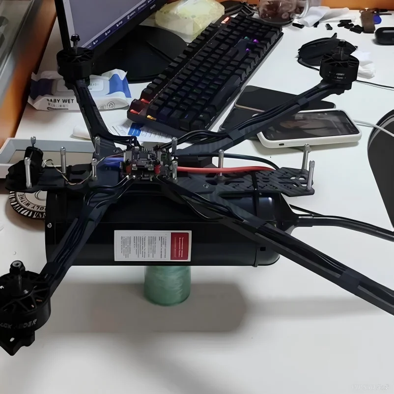 FPV Fibre-Optic Drone Ultra-Long-Range Transmission 2km 3km/5km/10km/15km/20km /25km Fibre-Optic Communication