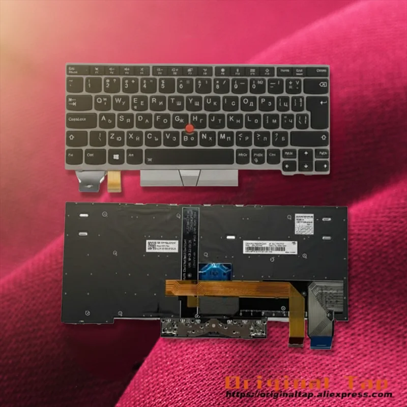 

Клавиатура с подсветкой BG Bulgaria для Lenovo Thinkpad X280 A285 X390 X395 L13 Yoga Gen 1 5N20W68240 5N20W68276 5N20W68312