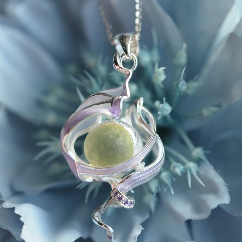 Genshin Impact Nod-Krai Pendant Necklace Design Charm Accessories Decorations Halloween Birthday Gifts For Women Girls