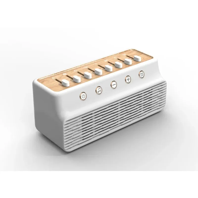 Wireless bluetooth white noise box natural sound scene shielding noise relieving stress helping sleep built-in battery
