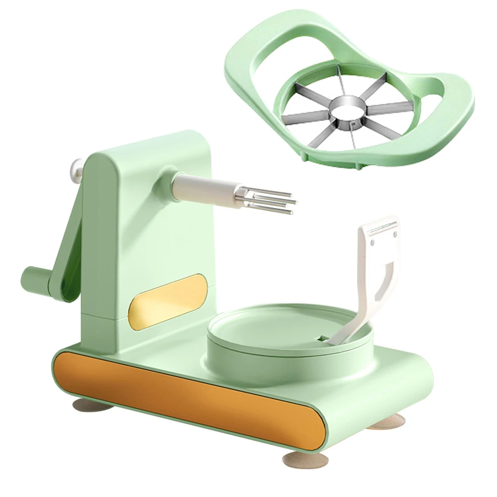 Machine à éplucher les légumes manuelle, lames en acier inoxydable, manivelle multifonctionnelle, éplucheur de fruits, cadeaux parfaits, fournitures ménagères