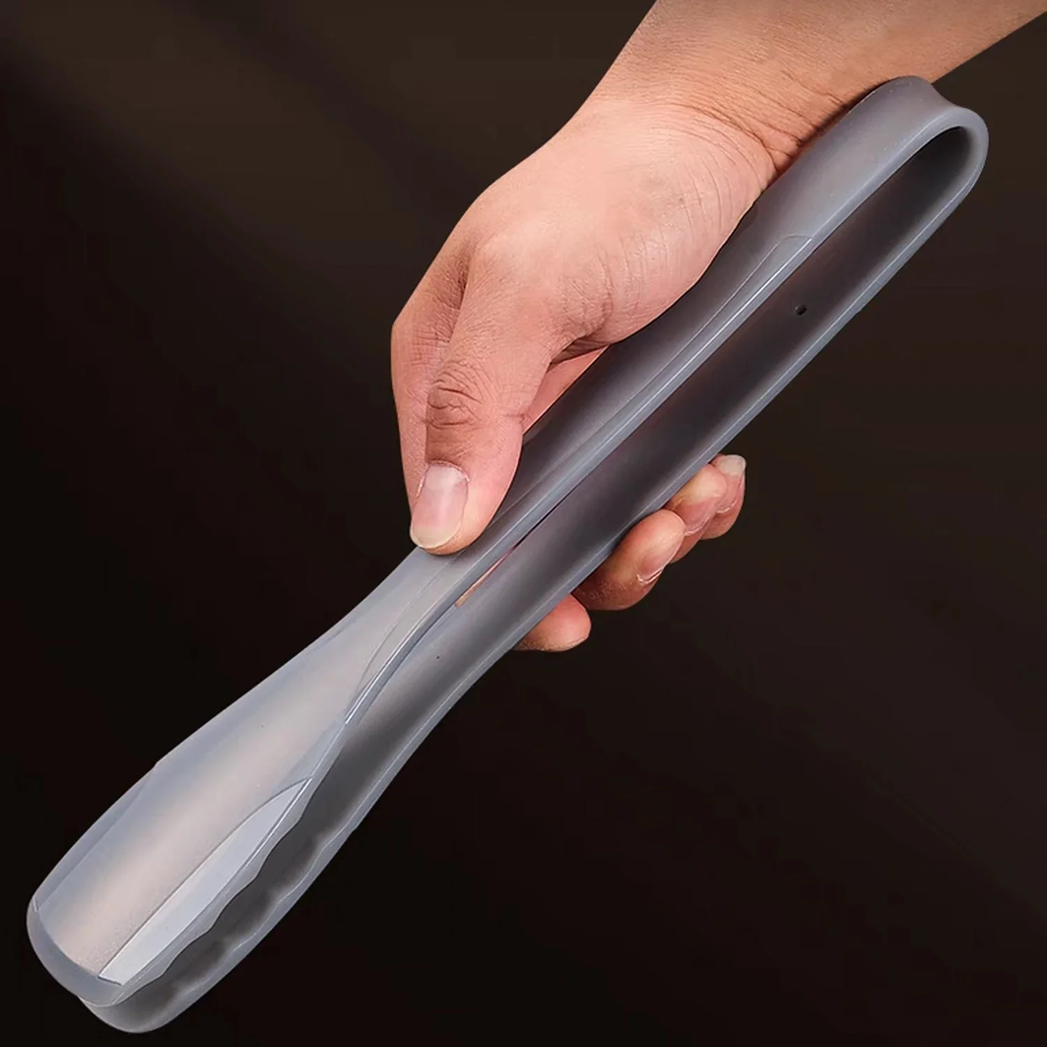 1 قطعة ملقط شواء سيليكون 11 بوصة المطبخ الغذاء المشبك ستيك ملقط الخضار سلطة ملقط متعددة الوظائف الغذاء المشبك