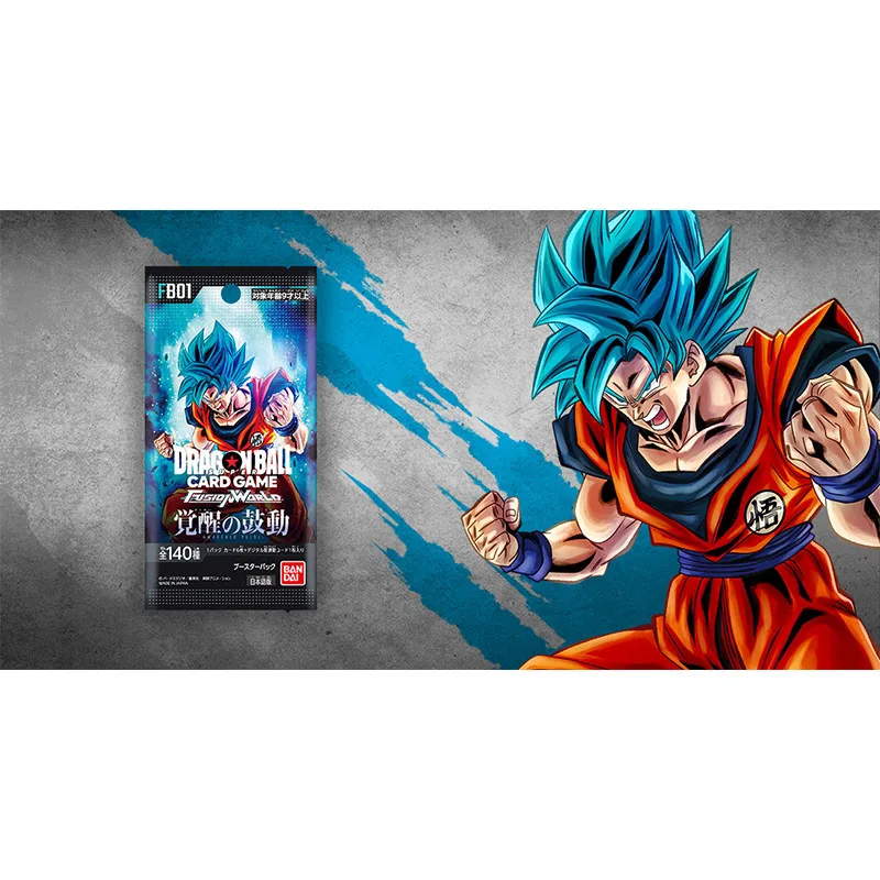 Dragon Ball TCG Card Game Japanese FB01/FB02 Original Awakening Encouragement Supplement Package Card Battle