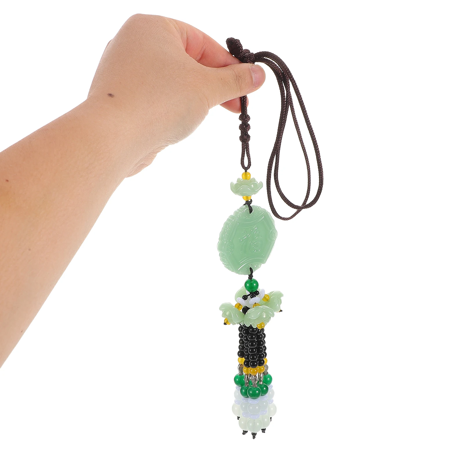 

Creative Car Hanging Parts Unique Design Durable Materials Rearview Mirror Decoration Feng Shui Pendant Car Interior Accessories