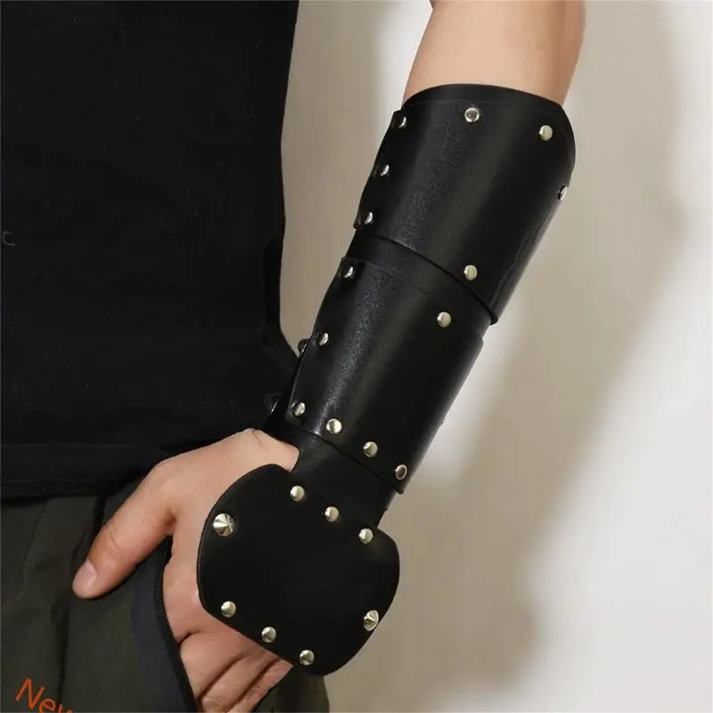 Verstellbare Rockärmelband mit befestigten Thread Music Festival Punkaccessoires Armband für Bühnenereignis