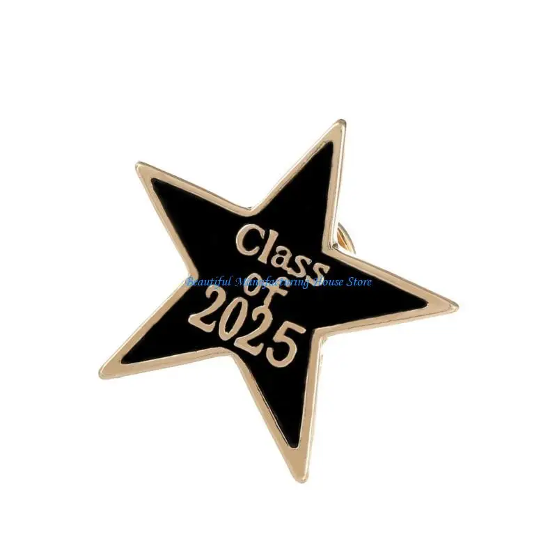 

E56A Exquisite Graduation Caps Brooch High Quality Scholar Hat Brooch Suitable for Graduates and Celebratory Event